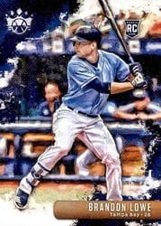 2019 Panini Diamond Kings Base Set Brandon Lowe #35 card
