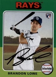 2019 Topps Archives Base Set Brandon Lowe #111 card