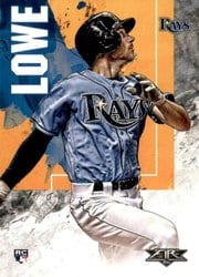 2019 Topps Fire Base Set Brandon Lowe #53 card