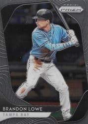 2020 Panini Prizm Base Set Brandon Lowe #37 card