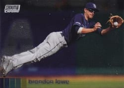 2020 Stadium Club Chrome Base Set Brandon Lowe #184 card