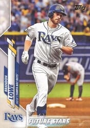 2020 Topps Base Set Brandon Lowe #574 card