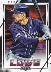 2020 Topps Fire Base Set Brandon Lowe #179 card