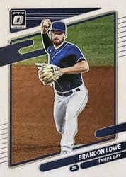 2021 Donruss Optic Base Set Brandon Lowe #164 card