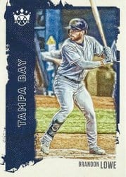 2021 Panini Diamond Kings Base Set Brandon Lowe #75 card