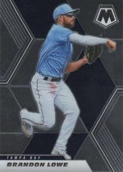 2021 Panini Mosaic Base Set Brandon Lowe #175 card