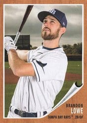 2021 Topps Archives Base Set Brandon Lowe #70 card