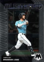 2022 Panini Mosaic Blistered Brandon Lowe #BL-8 card