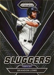 2022 Panini Prizm Sluggers Brandon Lowe #SL-14 card