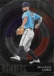2022 Panini Select Numbers Brandon Lowe #SN11 card