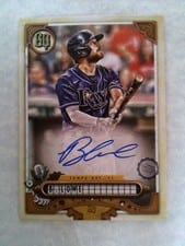 2022 Topps Gypsy Queen Autographs Brandon Lowe #GQA-BL card