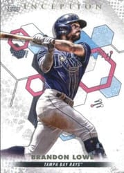 2022 Topps Inception Base Set Brandon Lowe #10 card