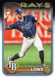 2024 Topps Base Set Brandon Lowe #430 card
