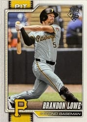2026 Topps Base Set Brandon Lowe #579 card