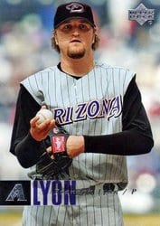 2006 Upper Deck Base Set Brandon Lyon #19 card