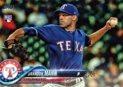 2018 Topps Update Base Set Brandon Mann #US208 card