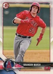 2018 Bowman Draft Base Set Brandon Marsh #BD-36 card