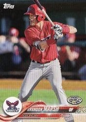 2018 Topps Pro Debut Base Set Brandon Marsh #155 card