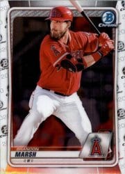 2020 Bowman Chrome Prospects Brandon Marsh #BCP-166 card