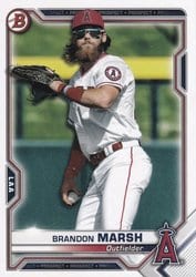 2021 Bowman Prospects Brandon Marsh #BP-112 card