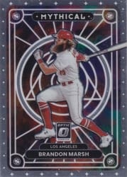 2022 Donruss Optic Mythical Brandon Marsh #MTH-2 card