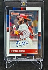 2022 Donruss Optic Retro 1988 Signatures Brandon Marsh #R88S-BM card