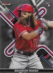 2022 Finest Base Set Brandon Marsh #11 card