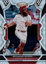 2022 Panini Chronicles Certified Autographs Brandon Marsh #1 card