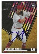 2022 Panini Chronicles Zenith Autographs Brandon Marsh #1