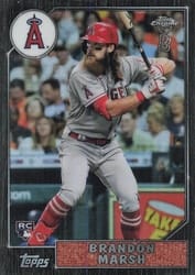 2022 Topps Chrome Ben Baller Edition 1987 Topps Baseball Brandon Marsh #87BC-18 card