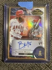 2022 Topps Gold Label Framed Autographs Brandon Marsh #FA-BM