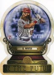 2022 Topps Gypsy Queen Crystal Gazing Brandon Marsh #CG-6 card