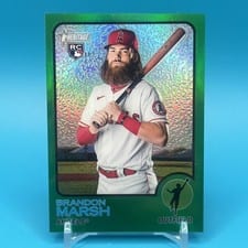 2022 Topps Heritage Brandon Marsh #176 card