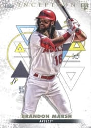 2022 Topps Inception Base Set Brandon Marsh #88 card