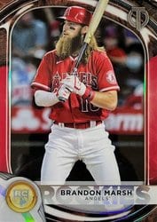 2022 Topps Tribute Base Set Brandon Marsh #97 card