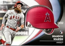 2022 Topps Update Commemorative Batting Helmets Brandon Marsh #BH-BM card