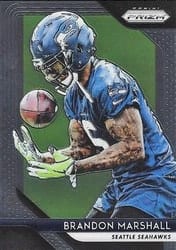 2018 Panini Prizm Base Set Brandon Marshall #23 card