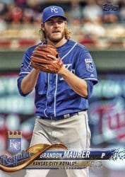 2018 Topps Base Set Brandon Maurer #626 card