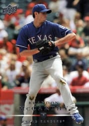 2008 Upper Deck Base Set Brandon McCarthy #212 card