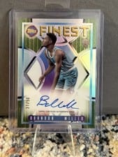 2023-24 Finest Flashback Autographs Brandon Miller #FLA-BM card