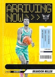 2023-24 Hoops Arriving Now Brandon Miller #13 card