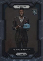 2023-24 Panini Prizm Base Set Brandon Miller #152 card