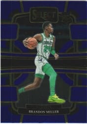 2023-24 Panini Select Base Set Brandon Miller #80 card