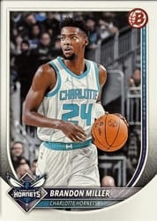 2025-26 Bowman Base Set Brandon Miller #87 card