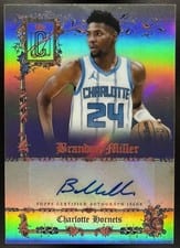 2025-26 Topps Signature Class Manuscripts Brandon Miller #MS-BM card