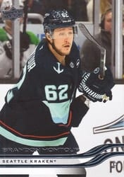2025-26 Upper Deck Base Set Brandon Montour #395 card