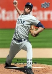 2008 Upper Deck Base Set Brandon Morrow #134 card