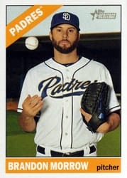 2015 Topps Heritage Base Set Brandon Morrow #637 card