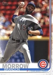 2019 Topps Base Set Brandon Morrow #469 card