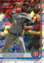 2019 Topps Chrome Sapphire Edition Base Set Brandon Morrow #469 card
